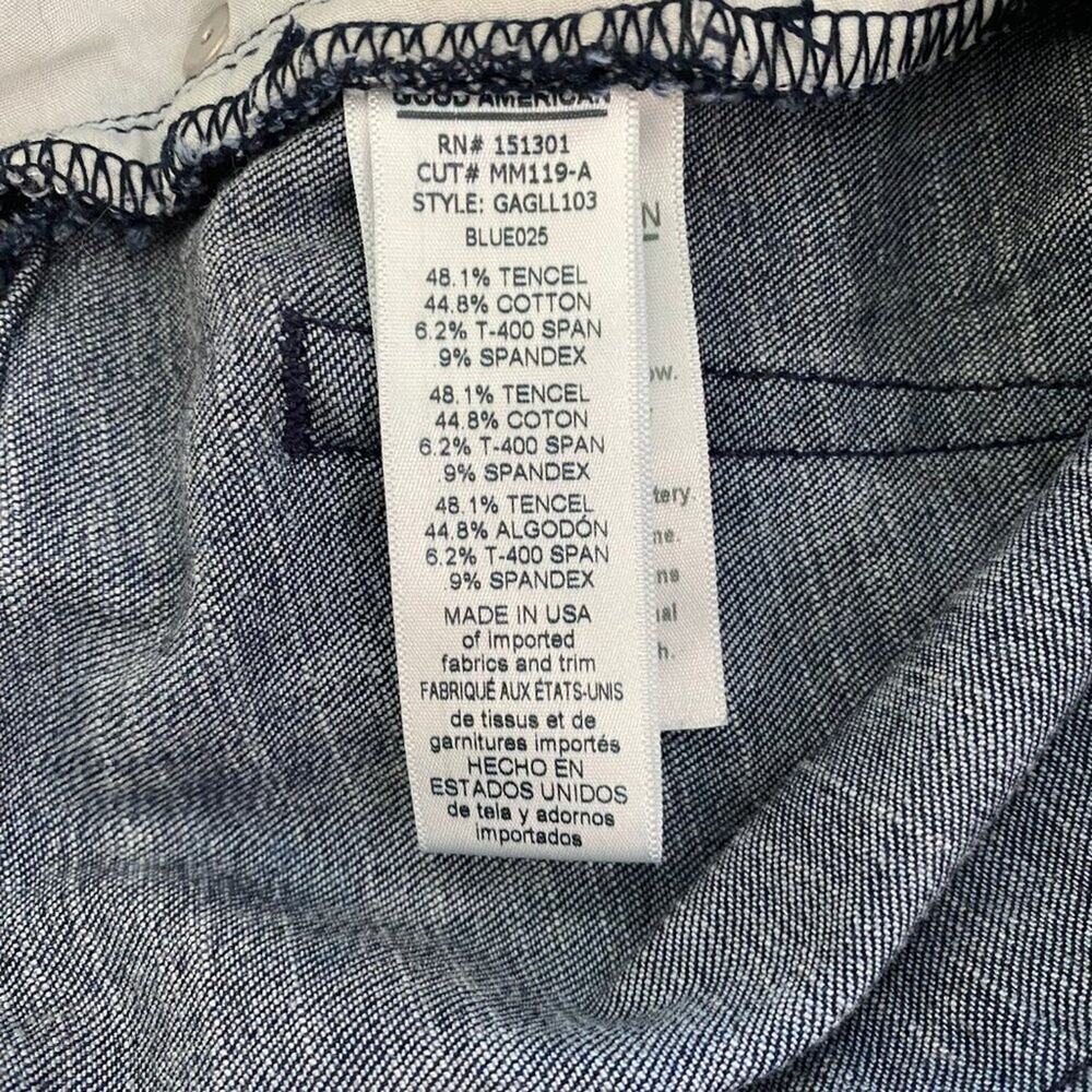 Good American High Rise Jeans - Dark Blue - Picture 12 of 14